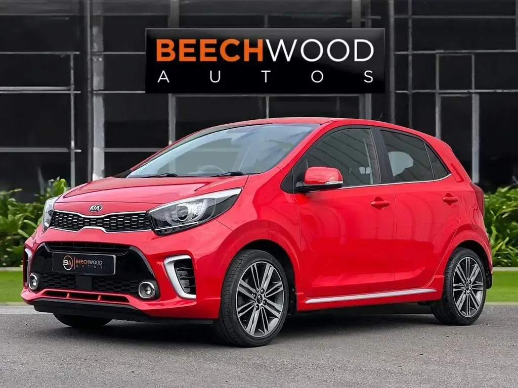 Used Kia Picanto GT-Line 83 HP (61 kW) 2017 Red Hatchback