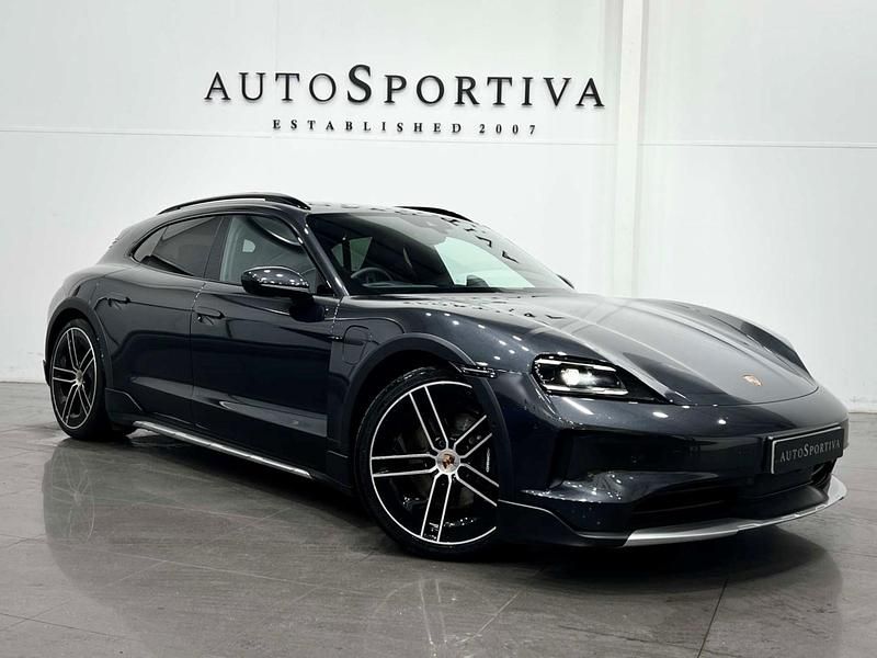 Grey Used 2024 Porsche Taycan Cross Turismo Sedan | £74,900 (Fair price) - Image 1/3