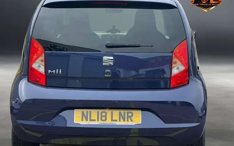 Used Seat Mii Design 60 HP (44 kW) 2018 Purple Hatchback