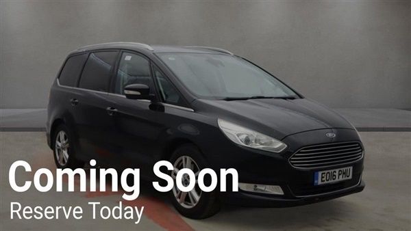 Black Used 2016 Ford Galaxy Titanium MPV | £9,949 (Good price) - Image 1/1