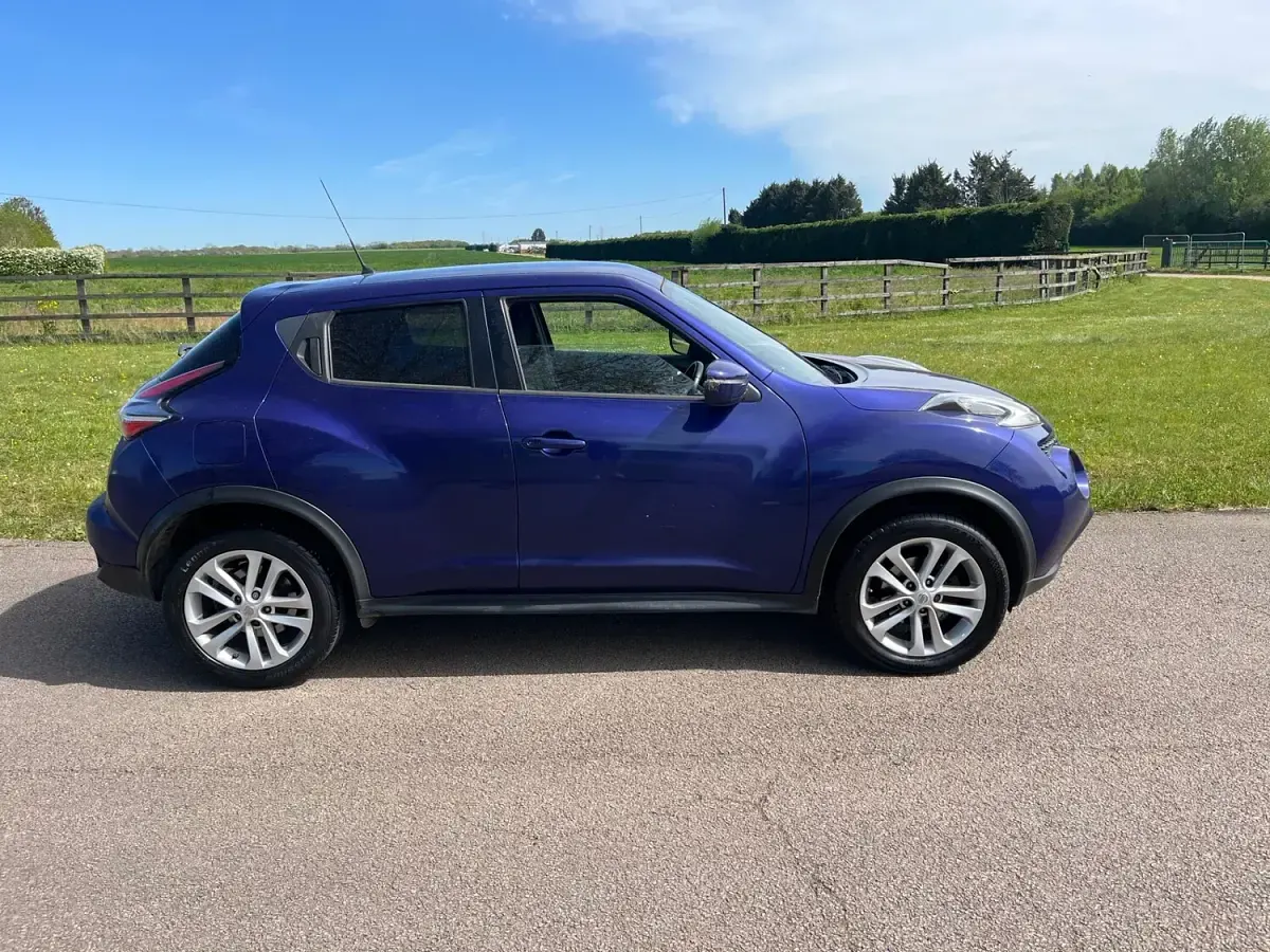 Used Nissan Juke Acenta Premium 2015 Blue SUV