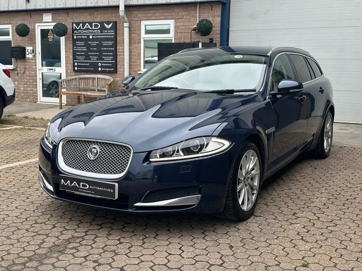Used Jaguar XF Premium Luxury 2013 Blue Estate