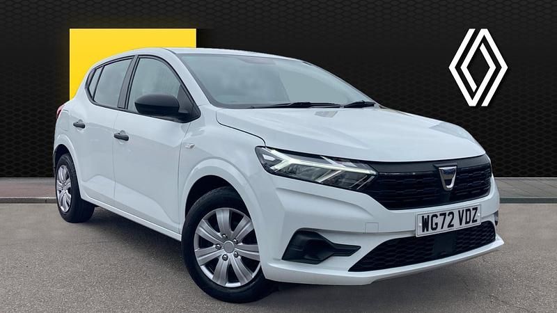 White Used 2022 Dacia Sandero Essentiel Hatchback | £8,440 (Super price) - Image 1/3