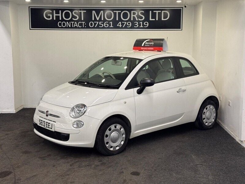 White Used 2013 Fiat 500 Pop Hatchback | £3,250 (Good price) - Image 1/2