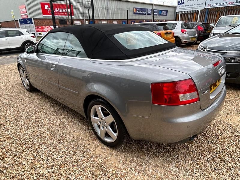 Used Audi A4 Cabriolet Sport 163 HP (119 kW) 2005 Grey Cabriolet