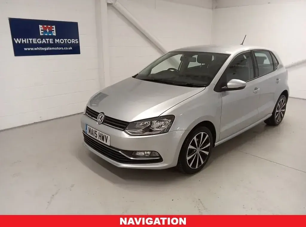 Used VW Polo SE 60 HP (44 kW) 2015 Silver Hatchback