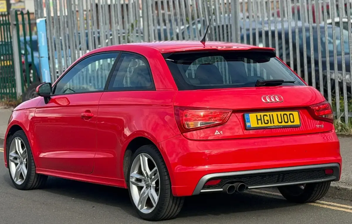 Used Audi A1 S-Line 2011 Red Hatchback