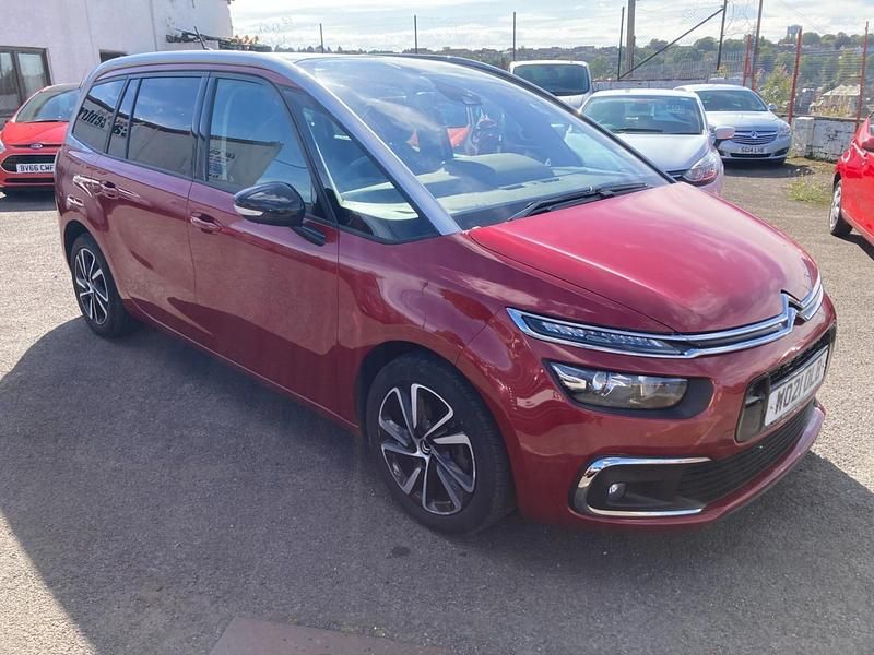 Red Used 2021 Citroën Grand C4 Picasso PureTech MPV | £12,995 (Fair price) - Image 1/4