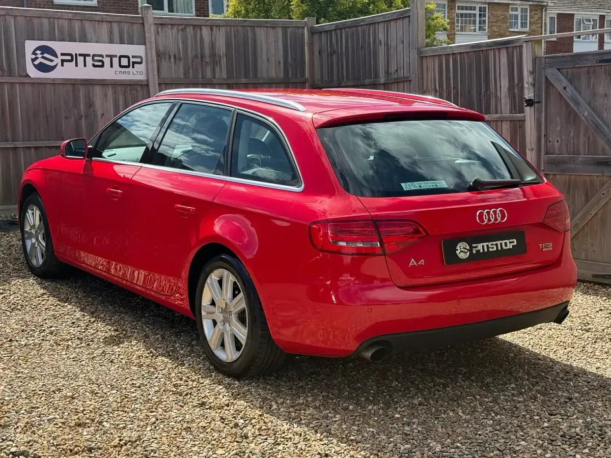 Used Audi A4 Black Edition 2011 Red Estate