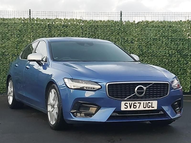 Used Volvo S90 R-Design 235 HP (172 kW) 2017 Blue Sedan