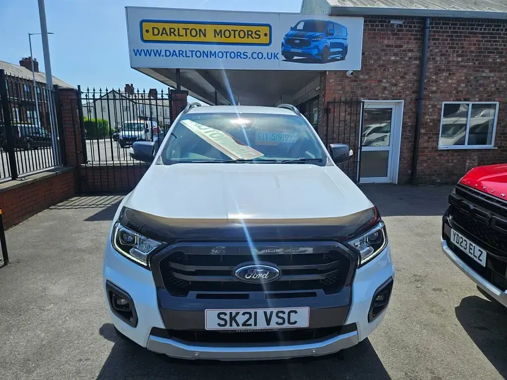 Used Ford Ranger Wildtrack 2021 White Pickup