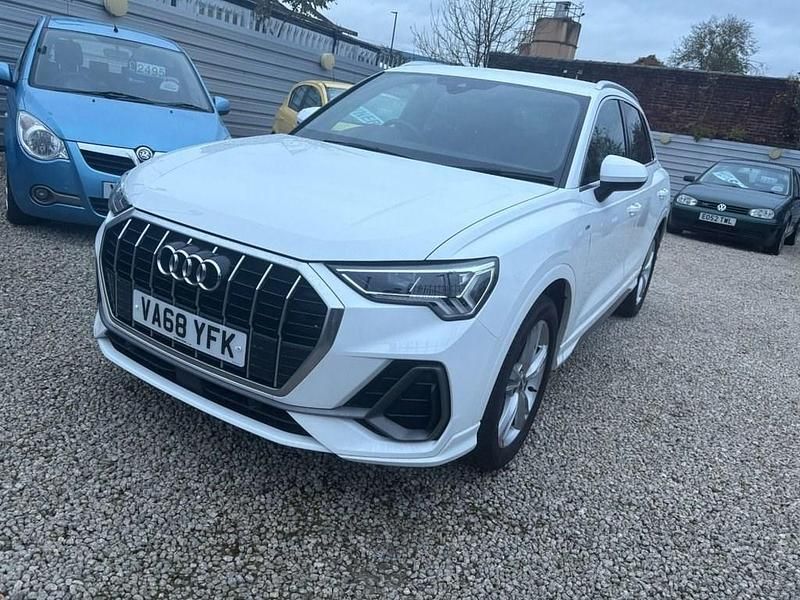 Used Audi Q3 S-Line 150 HP (110 kW) 2019 White SUV