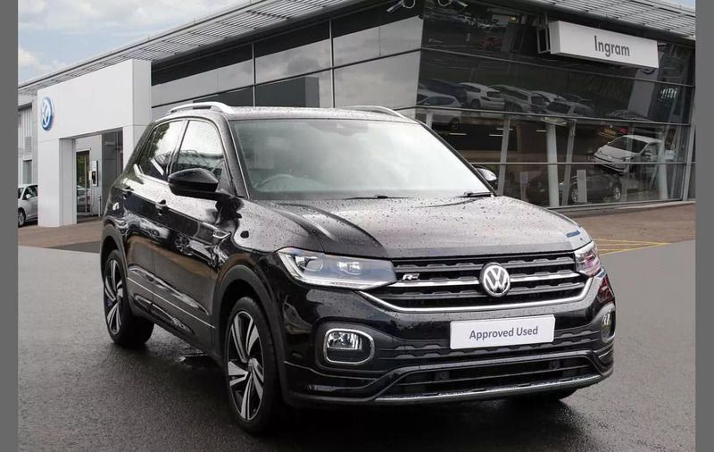 Black Used 2019 VW T-Cross R-line SUV | £17,350 (Fair price) - Image 1/4