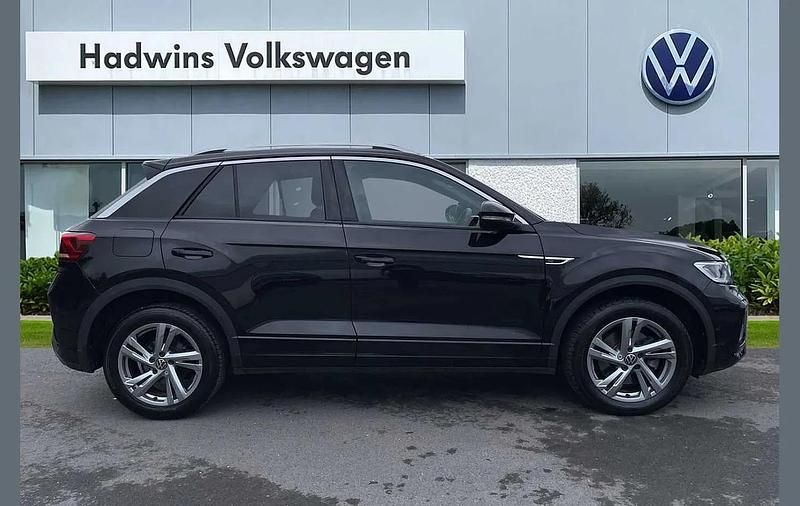 Used VW T-Roc R-line 190 HP (139 kW) 2022 Black SUV