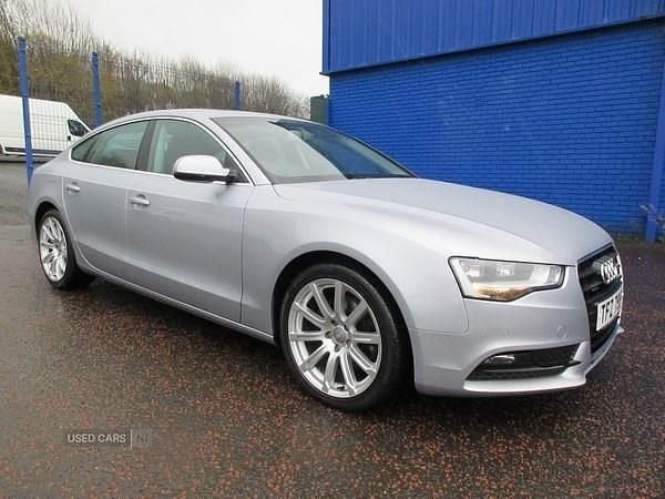 Silver Used 2014 Audi A5 Hatchback | £8,995 (Fair price) - Image 1/4