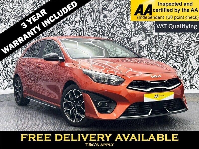 Orange Used 2023 Kia Ceed GT-Line Hatchback | £15,995 (Fair price) - Image 1/2