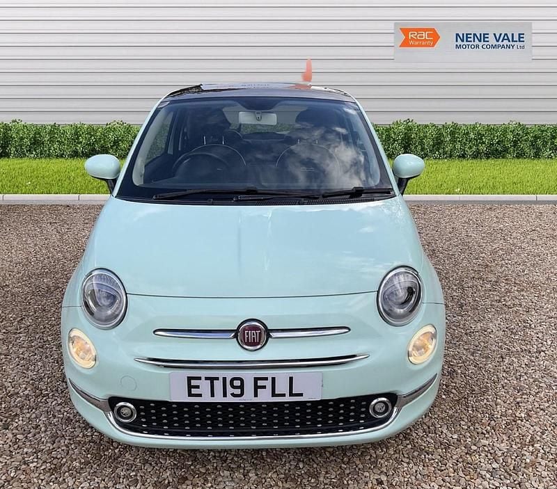 Used Fiat 500 Lounge 69 HP (50 kW) 2019 Green Hatchback