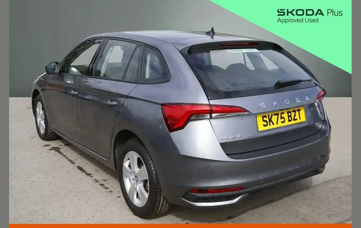 Used Skoda Scala SE 150 HP (110 kW) 2025 Graphite grey metallic Hatchback