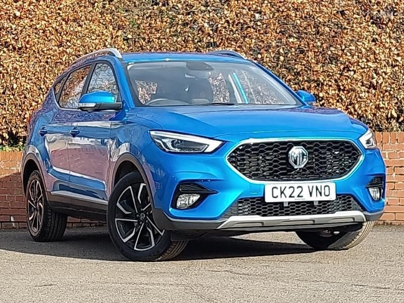 Used MG ZS Exclusive 106 HP (77 kW) 2022 Blue SUV