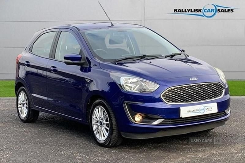 Used Ford Ka Plus Zetec 70 HP (51 kW) 2019 Blue Hatchback