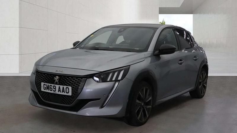Used Peugeot 208 GT-line 100 HP (73 kW) 2020 Grey Hatchback