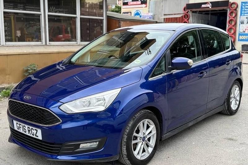 Used Ford C-MAX Zetec 120 HP (88 kW) 2017 Blue MPV