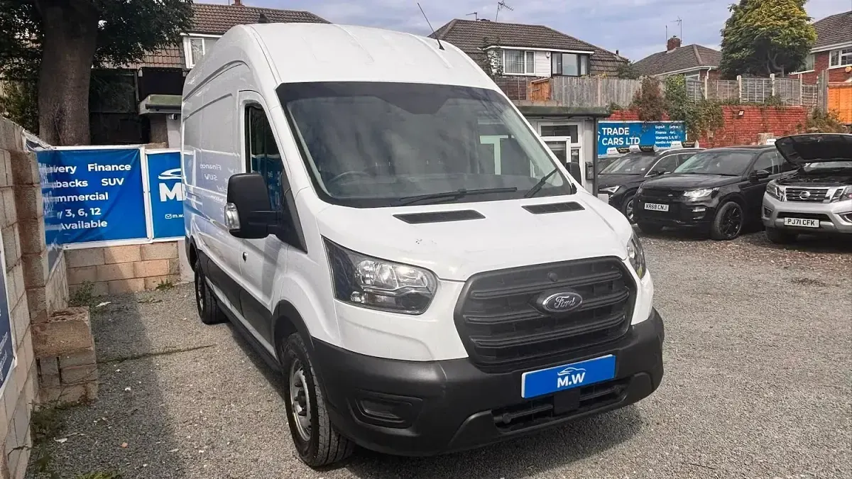 Used Ford Transit S 130 HP (95 kW) 2023 White Van