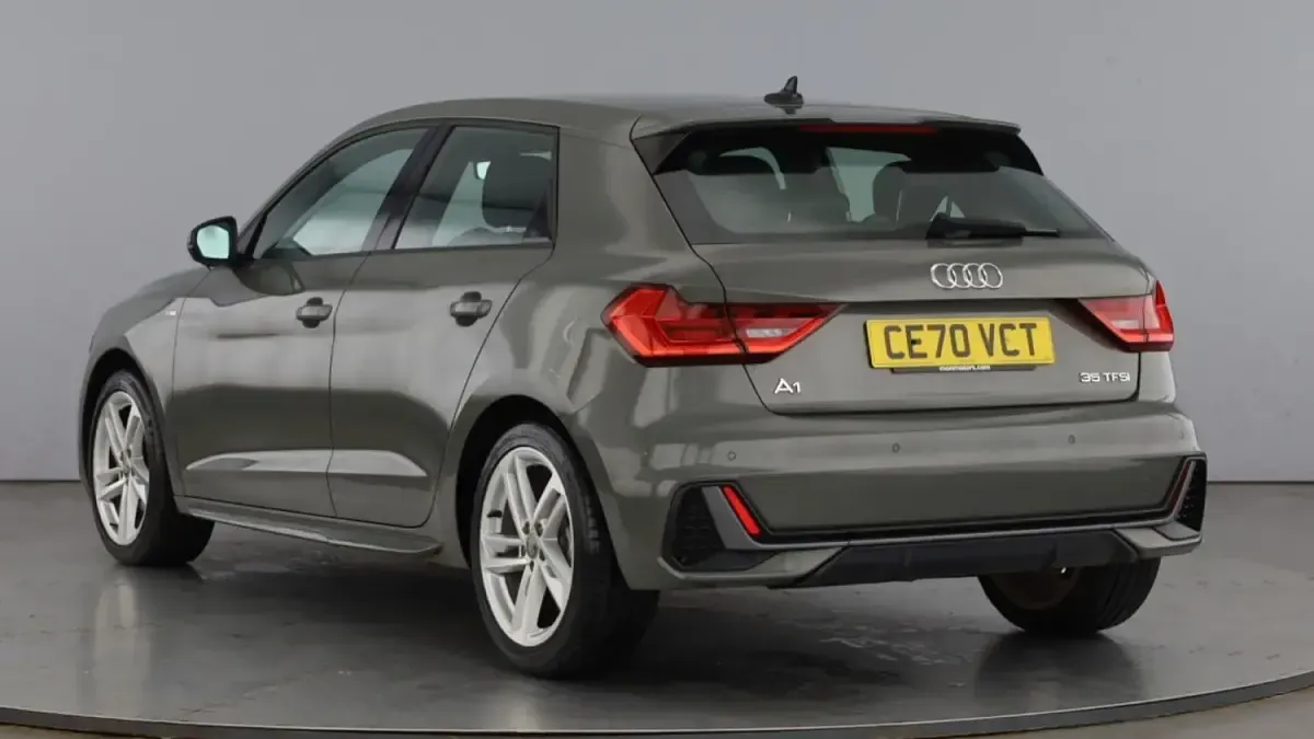 Used Audi A1 Sportback S-Line 150 HP (110 kW) 2020 Chronos grey Hatchback