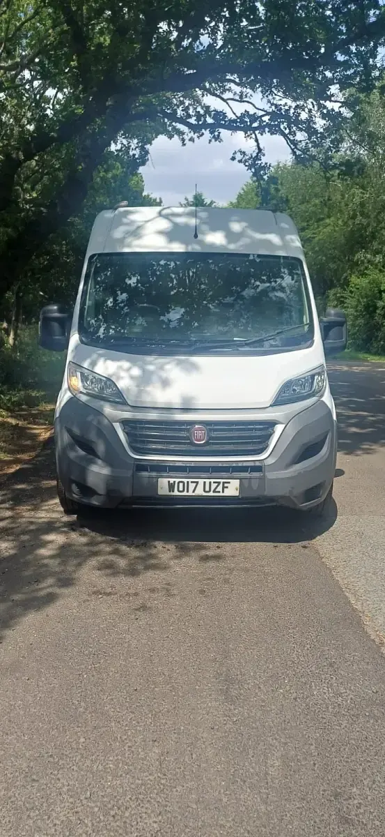 Used Fiat Ducato 115 HP (84 kW) 2017 White Van