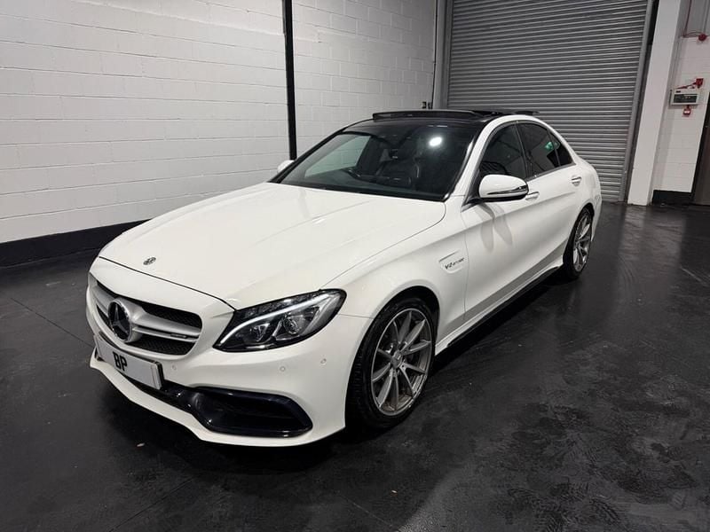 Used Mercedes C63 AMG Premium 2016 White Sedan
