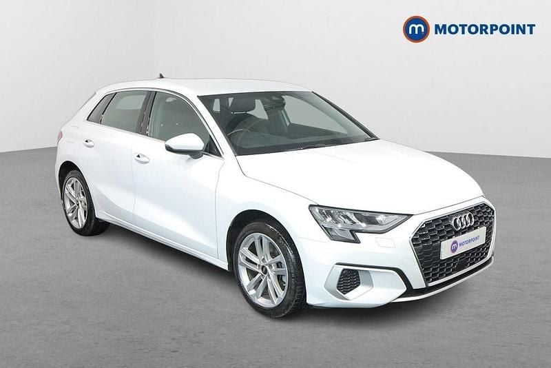 White Used 2021 Audi A3 e-tron Sport Hatchback | £15,899 (Good price) - Image 1/4