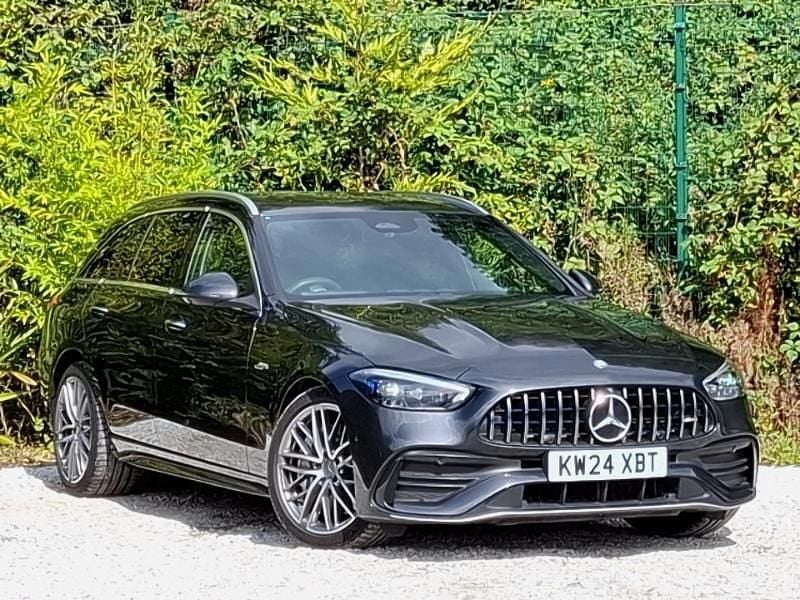 Grey Used 2024 Mercedes C43 AMG Premium Estate | £49,998 (Fair price) - Image 1/4