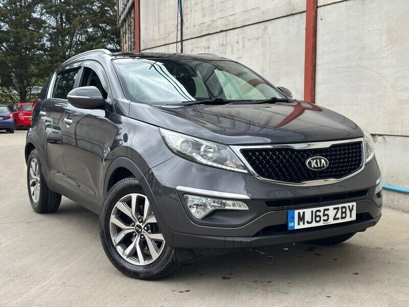 Silver Used 2015 Kia Sportage 2 SUV | £6,995 (Fair price) - Image 1/4