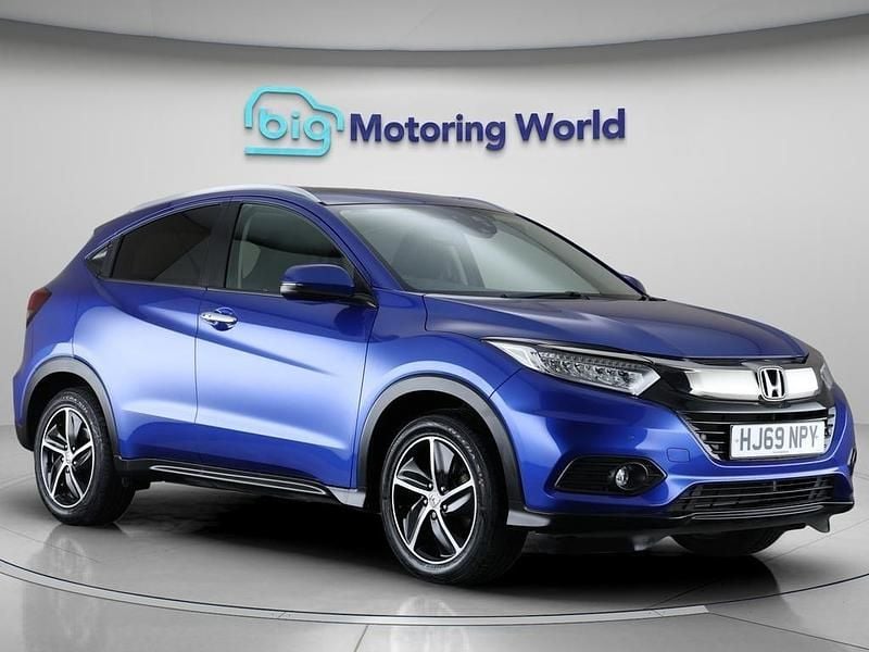 Blue Used 2019 Honda HR-V EX SUV | £14,400 (Good price) - Image 1/4