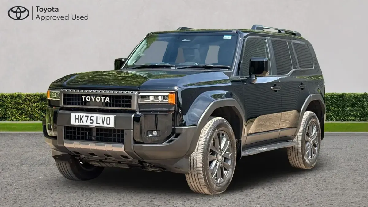 Used Toyota Land Cruiser 205 HP (150 kW) 2025 Galaxy black SUV