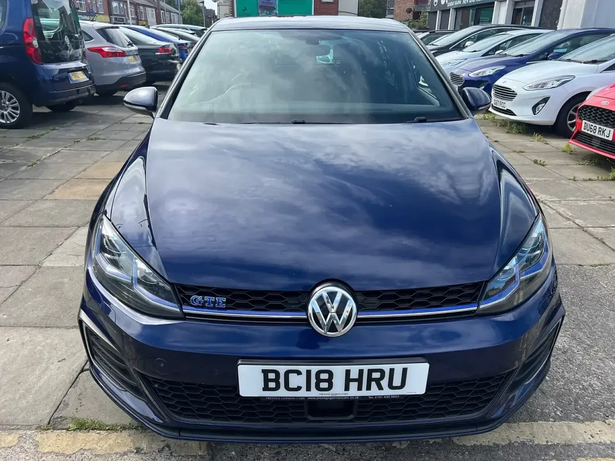 Used VW Golf VII Advance 204 HP (150 kW) 2018 Blue Hatchback