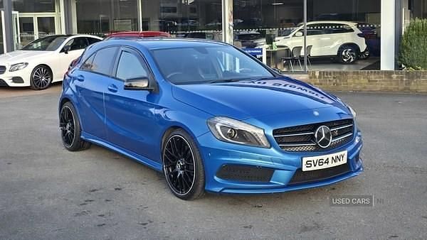 Used Mercedes A220 AMG 2014 Blue Hatchback