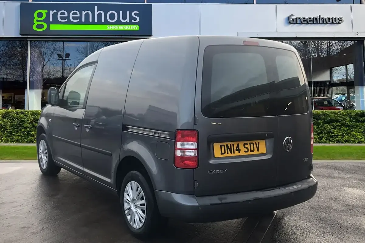 Used VW Caddy Trendline 102 HP (75 kW) 2014 Grey MPV