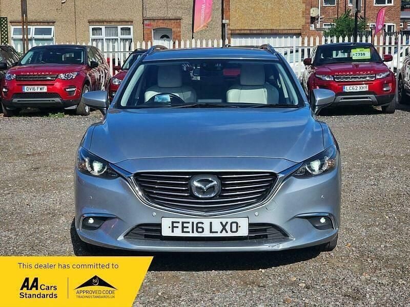 Begagnad Mazda 6 Inclusive 175 HK (128 kW) 2016 Silver Kombi