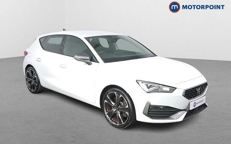 White Used 2023 Cupra Leon VZ2 Hatchback | £22,099 (Fair price) - Image 1/4