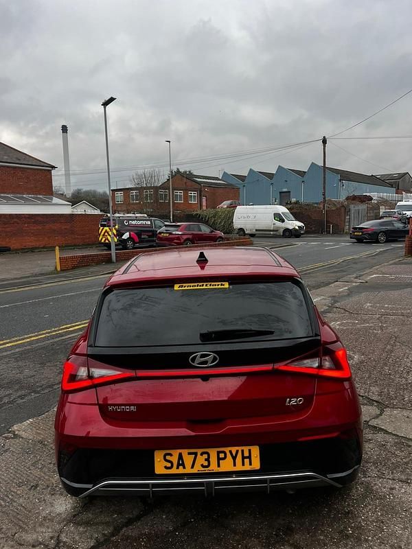 Used Hyundai i20 Premium 2023 Red Hatchback