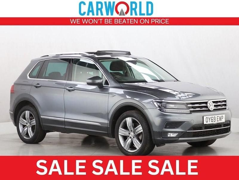 Grey Used 2019 VW Tiguan SEL SUV | £15,700 (Fair price) - Image 1/3
