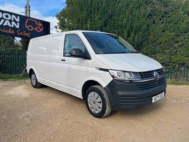 Used VW T6.1 Startline 90 HP (66 kW) 2021 White Van