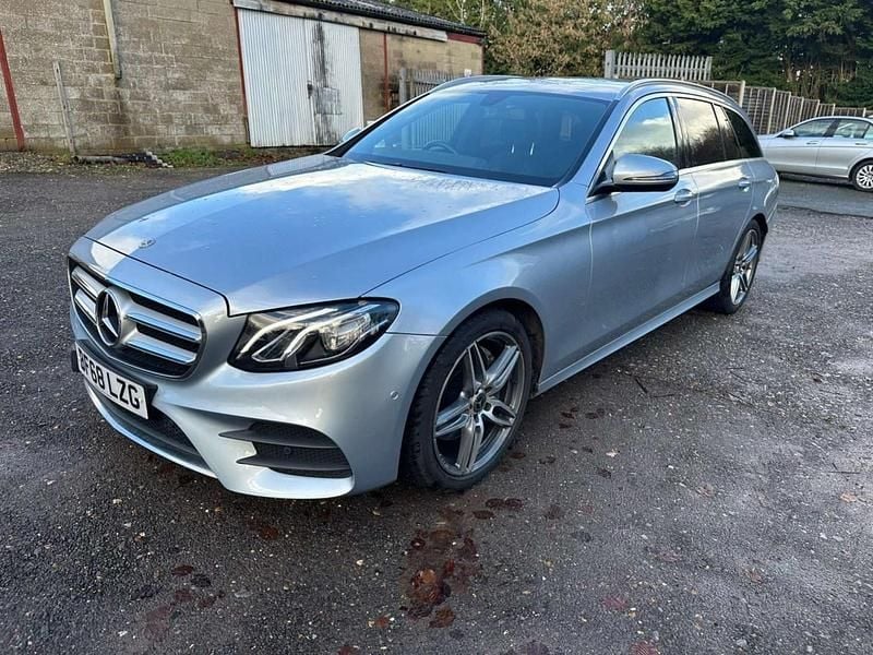 Silver Used 2018 Mercedes E220 AMG line Estate | £17,810 (Good price) - Image 1/4