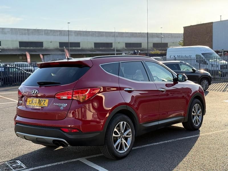 Used Hyundai Santa Fe Premium 2014 Red SUV