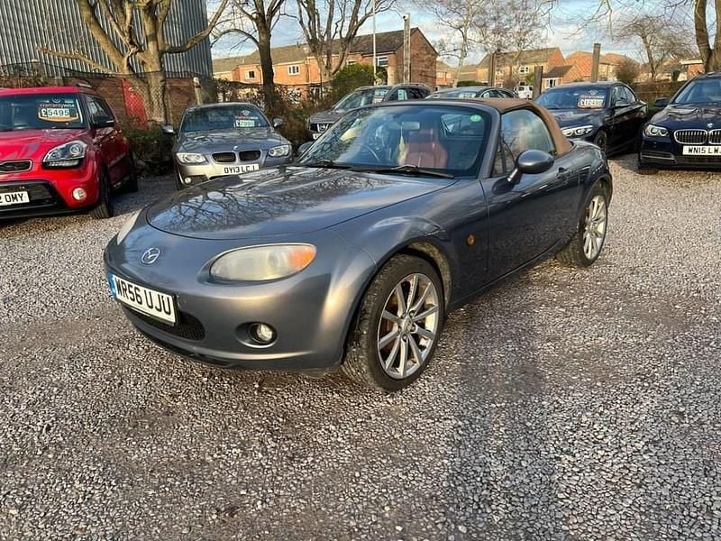 Used Mazda MX5 Inclusive 160 HP (117 kW) 2006 Grey Cabriolet