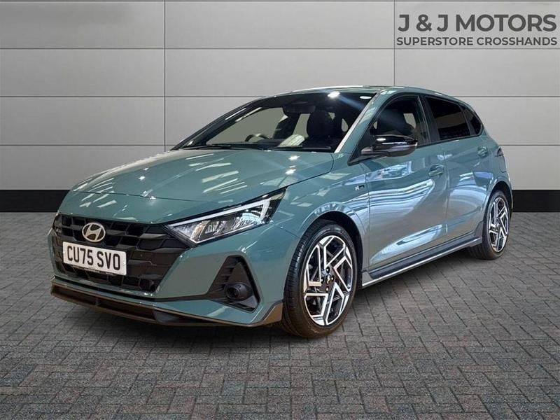 New Hyundai i20 N Line 2025 Green Hatchback