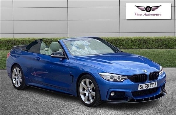 Blue Used 2016 BMW 420 M Sport Cabriolet | £13,890 (Fair price) - Image 1/1