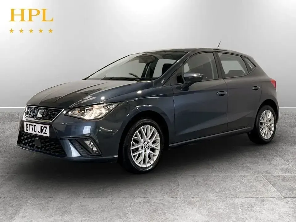 Begagnad Seat Ibiza SE Technology 95 HK (69 kW) 2020 Grå Halvkombi