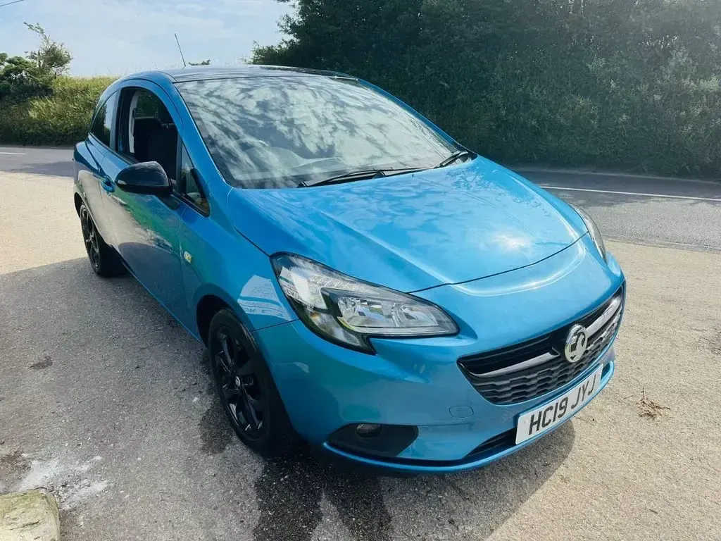 Used Vauxhall Corsa 75 HP (55 kW) 2019 Blue Hatchback